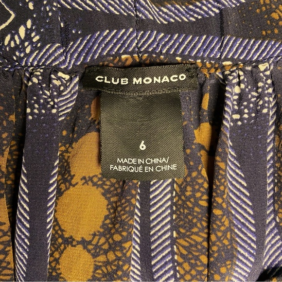 Club Monaco Silk Mini Skirt - Picture 5 of 8